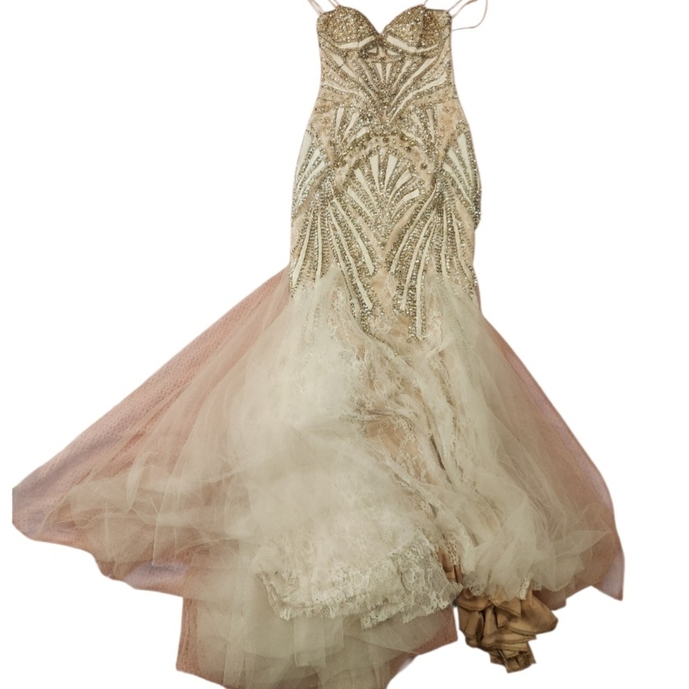 Camille La Vie Peach Dress